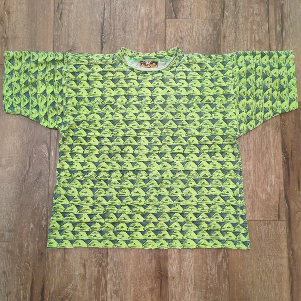 VTG Maui and Sons Adult XL Shirt Surf California‎ Beach Ski Snowboard Ocean AOP